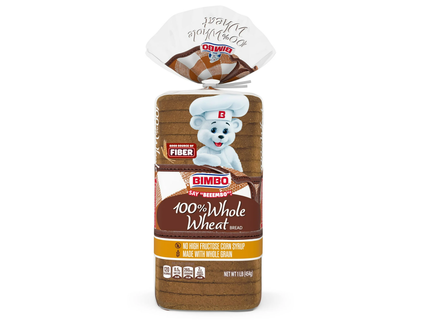 Bimbo Pan 100% Trigo Entero 20 oz