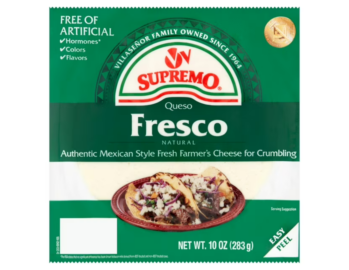Supremo Queso Fresco 10 oz