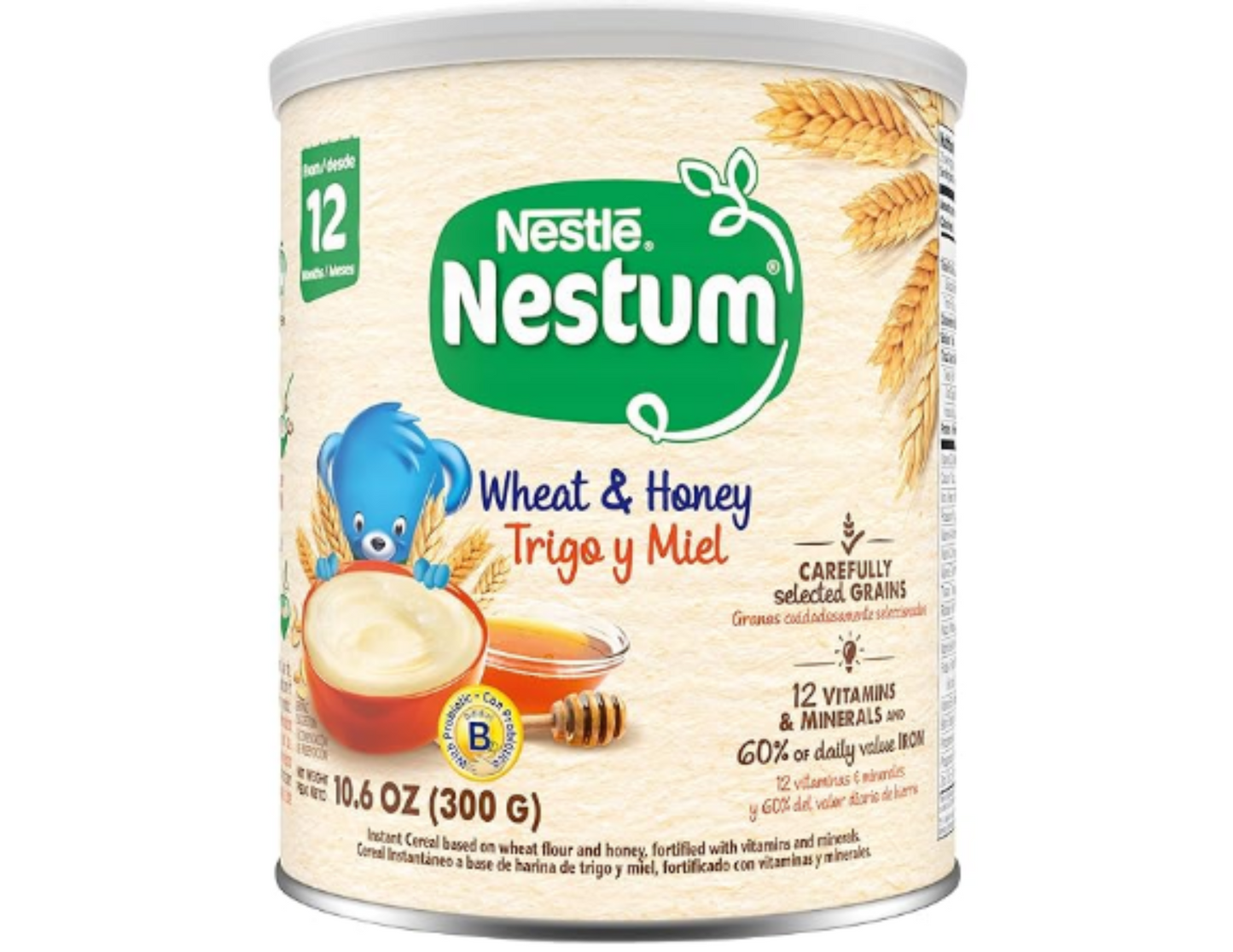 Nestle Nestum Trigo y Miel 10.6 oz
