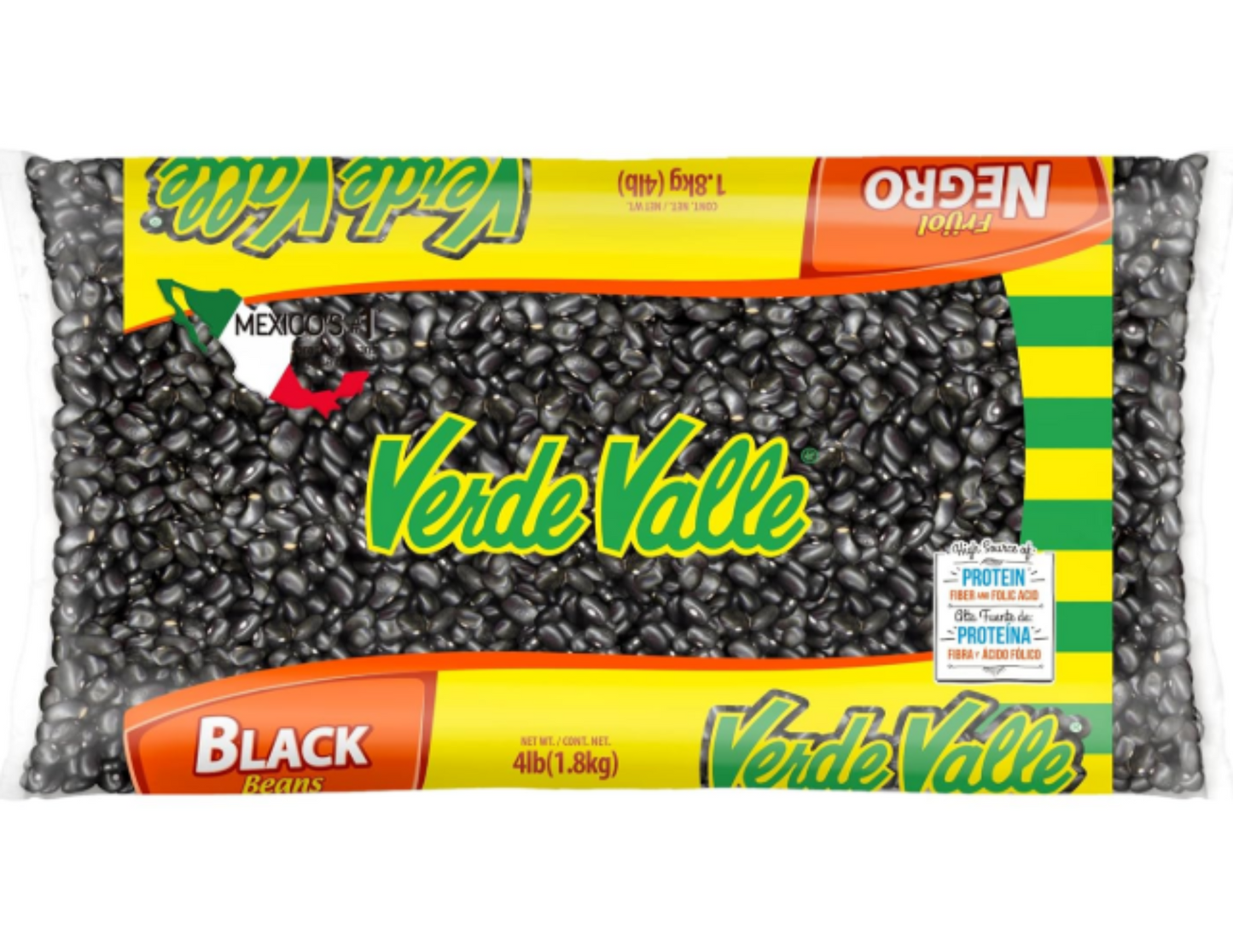 Verde Valle Frijol Negro 4 lb