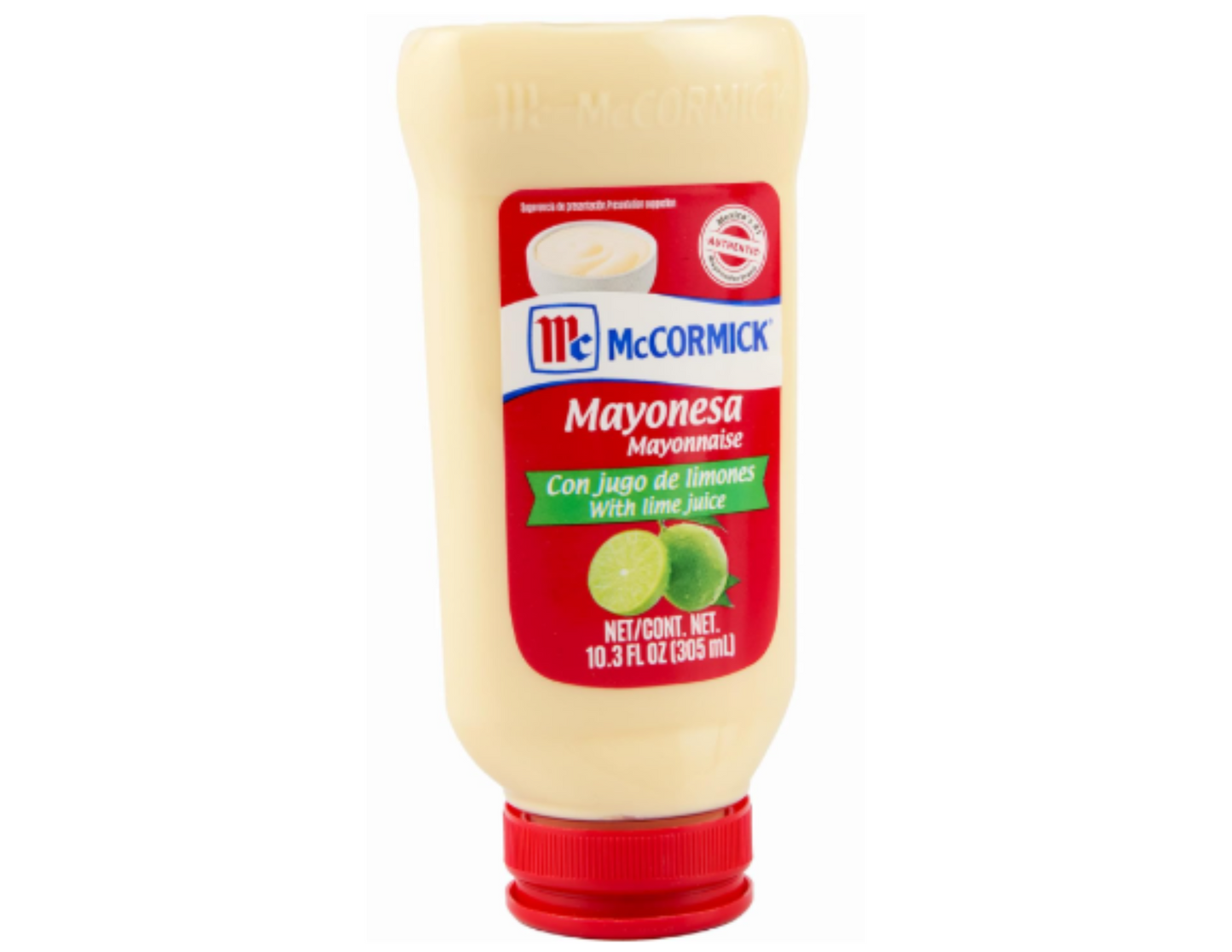 McCormick Mayonesa Squeeze Limon (With Lime Juice) 10.3 oz