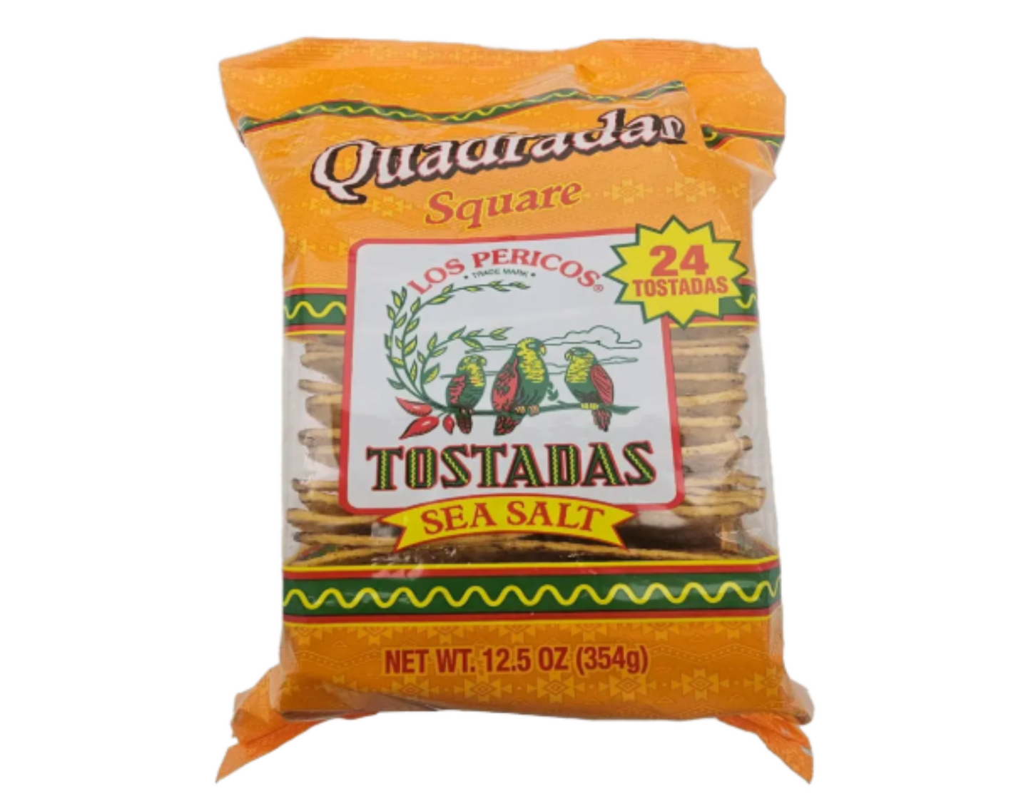 Los Pericos Tostada Cuadrada 12 oz
