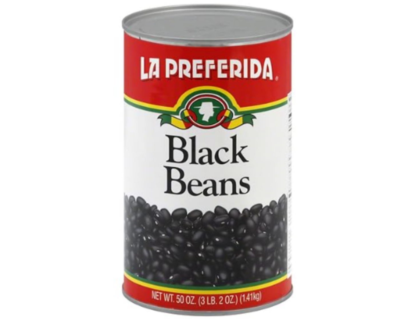 La Preferida Frijoles Negros Entero 50 oz