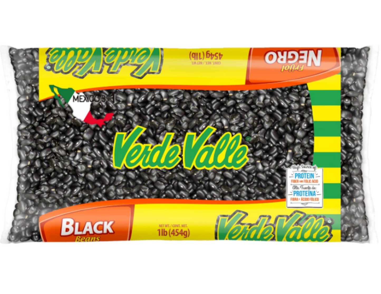 Verde Valle Frijol Negro 1 lb