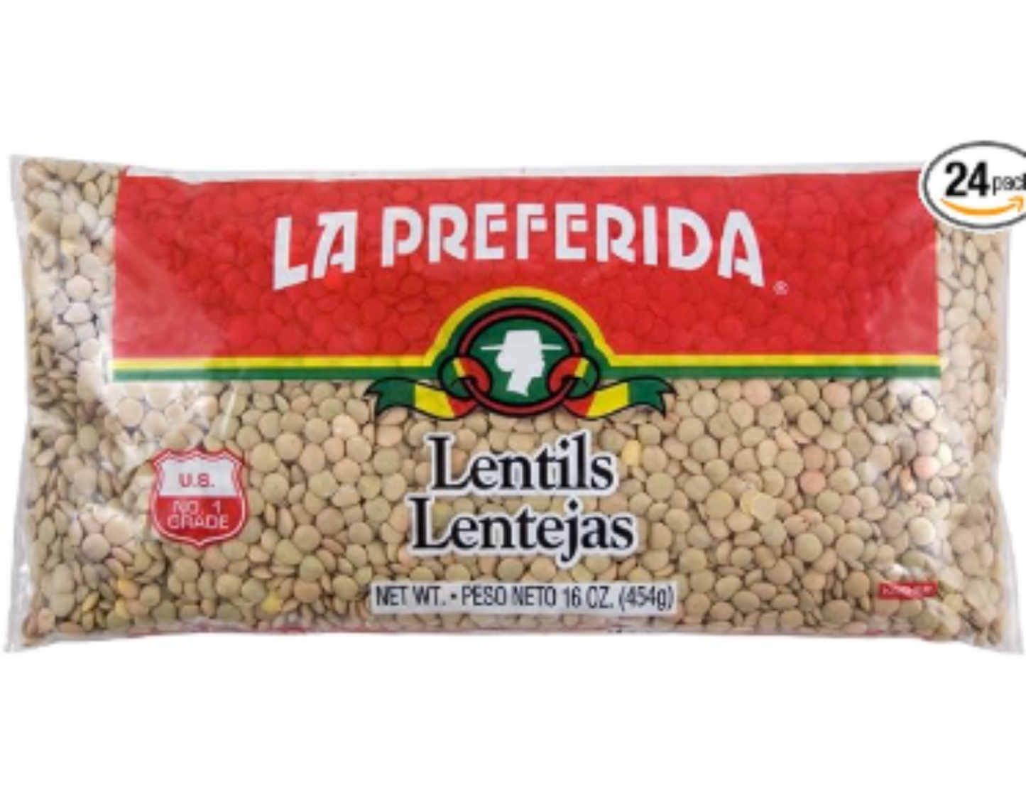 La Preferida Lentejas 1 lb