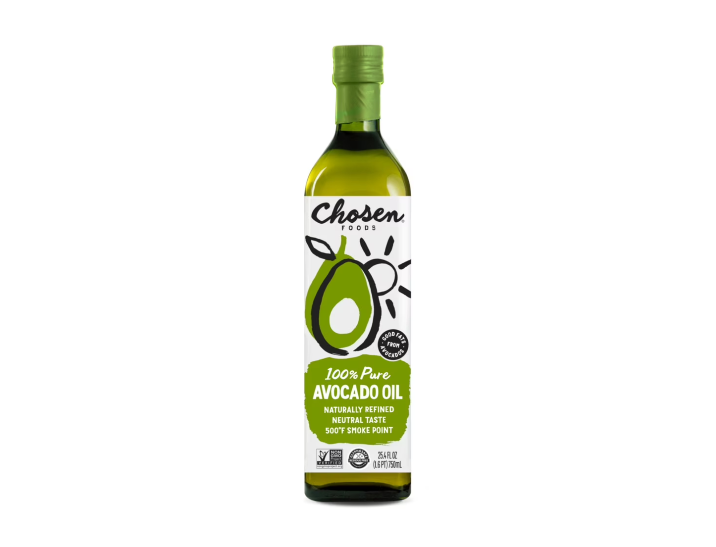 Chosen Foods 100% Aceite de Aguacate 25.4 oz