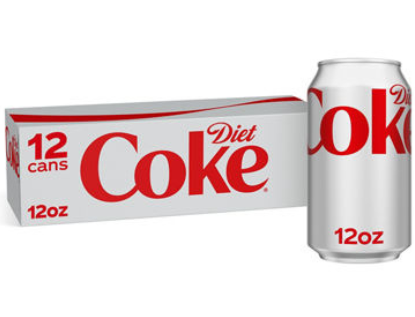 Coca Cola Diet Lata 12 oz - 12 Pk