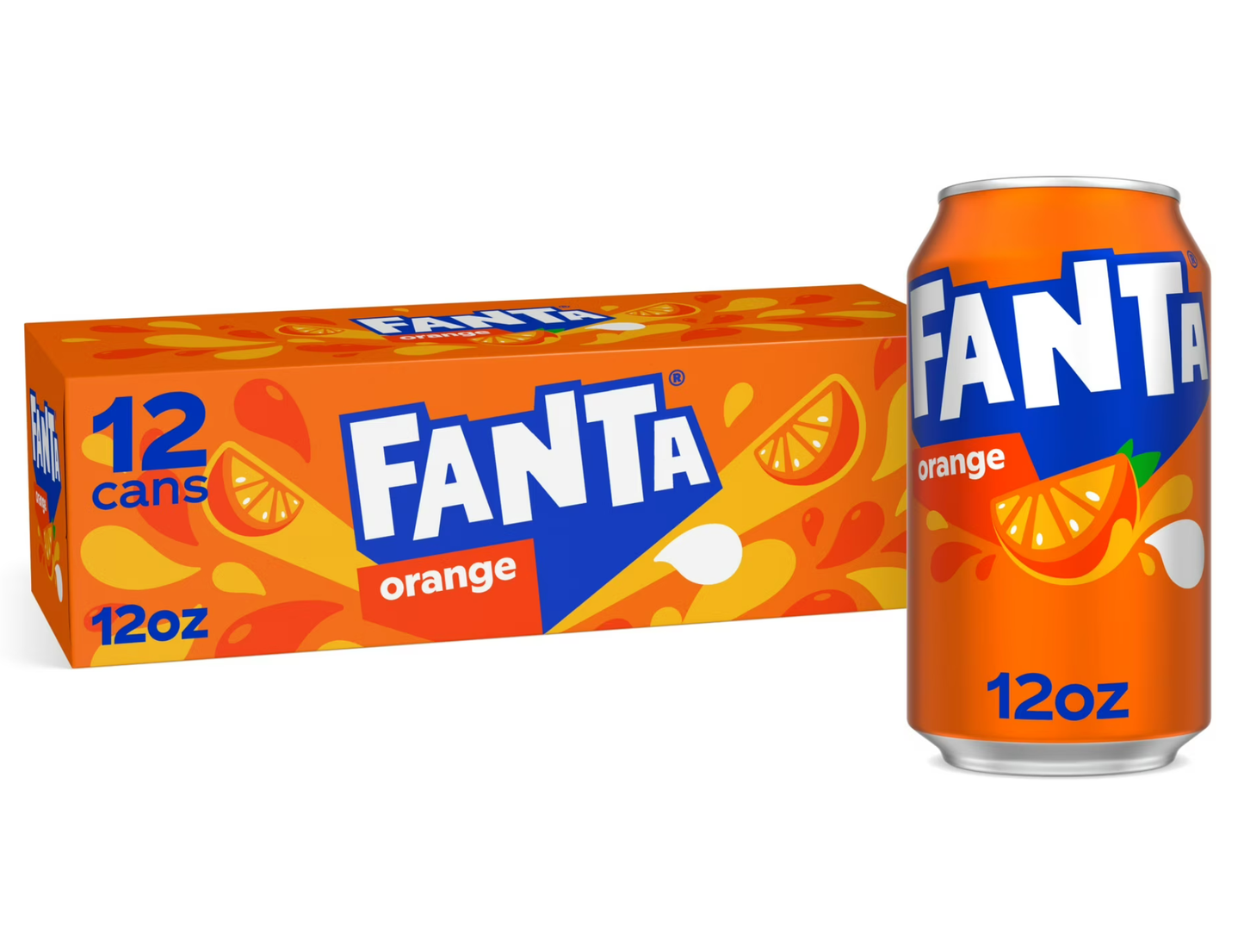 Fanta Lata 12 oz - 12 pk