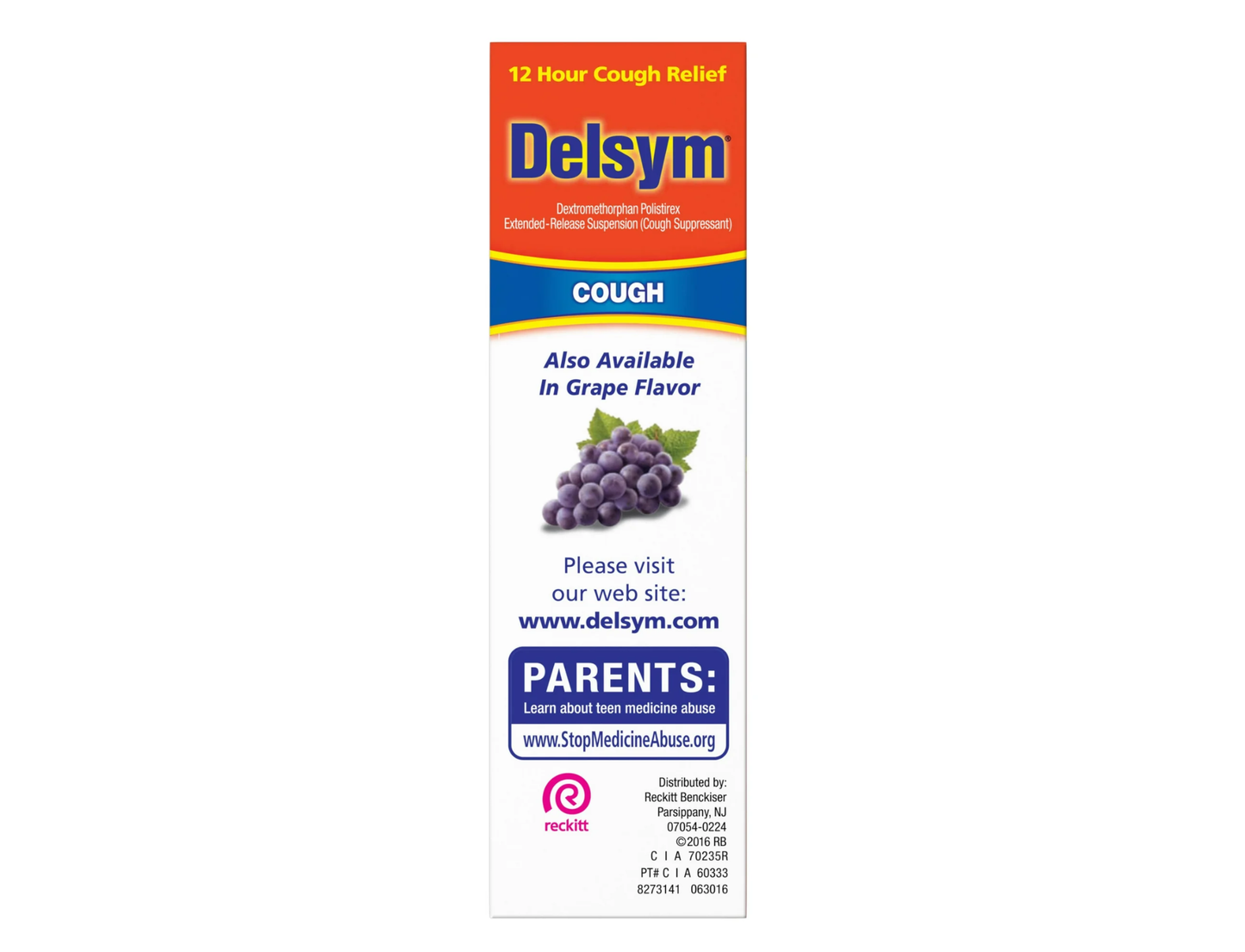 Delsym Medicina para el Alivio de la Tos