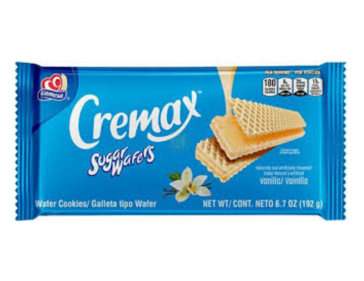 Gamesa Cremax Wafers Vainilla 6.7 oz