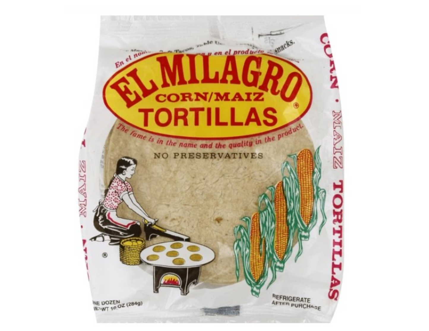 Milagro Tortilla Maiz 1/12 ct
