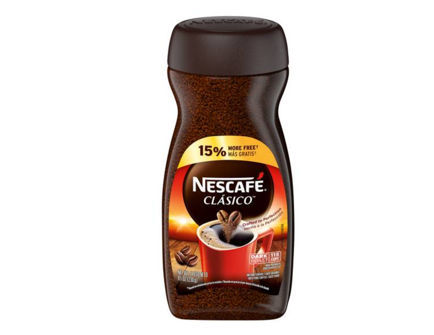 Nescafe Clasico 15% More Free 8.1 oz (230 gm)