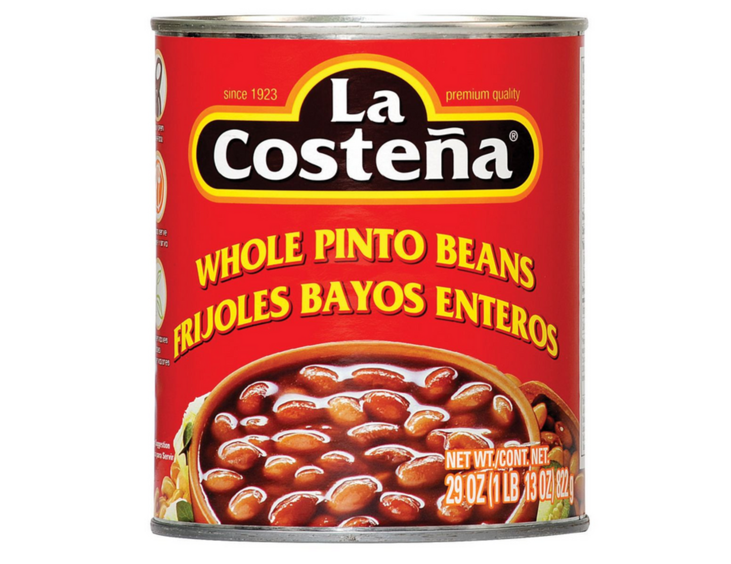 La Costena Frijoles Pintos Enteros 29 oz