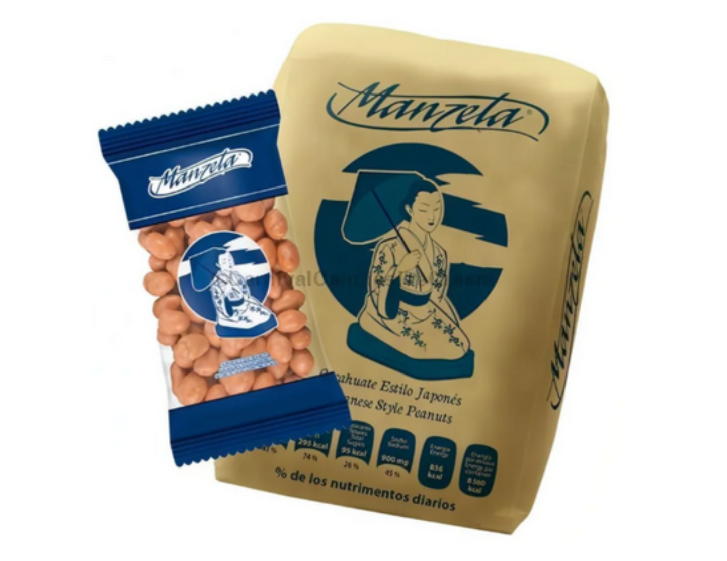 Manzela Cacahuate Estilo Japones Bolsa 50 pk 1.41 oz