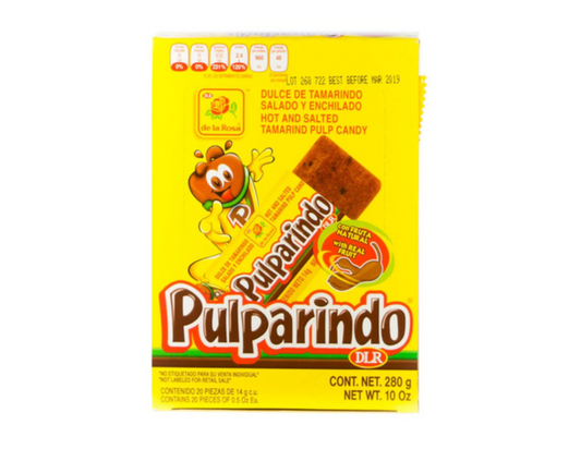 De La Rosa Pulparindo Clasico Tamarindo 20 ct