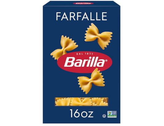 Barilla Farfalle Pasta 16 oz