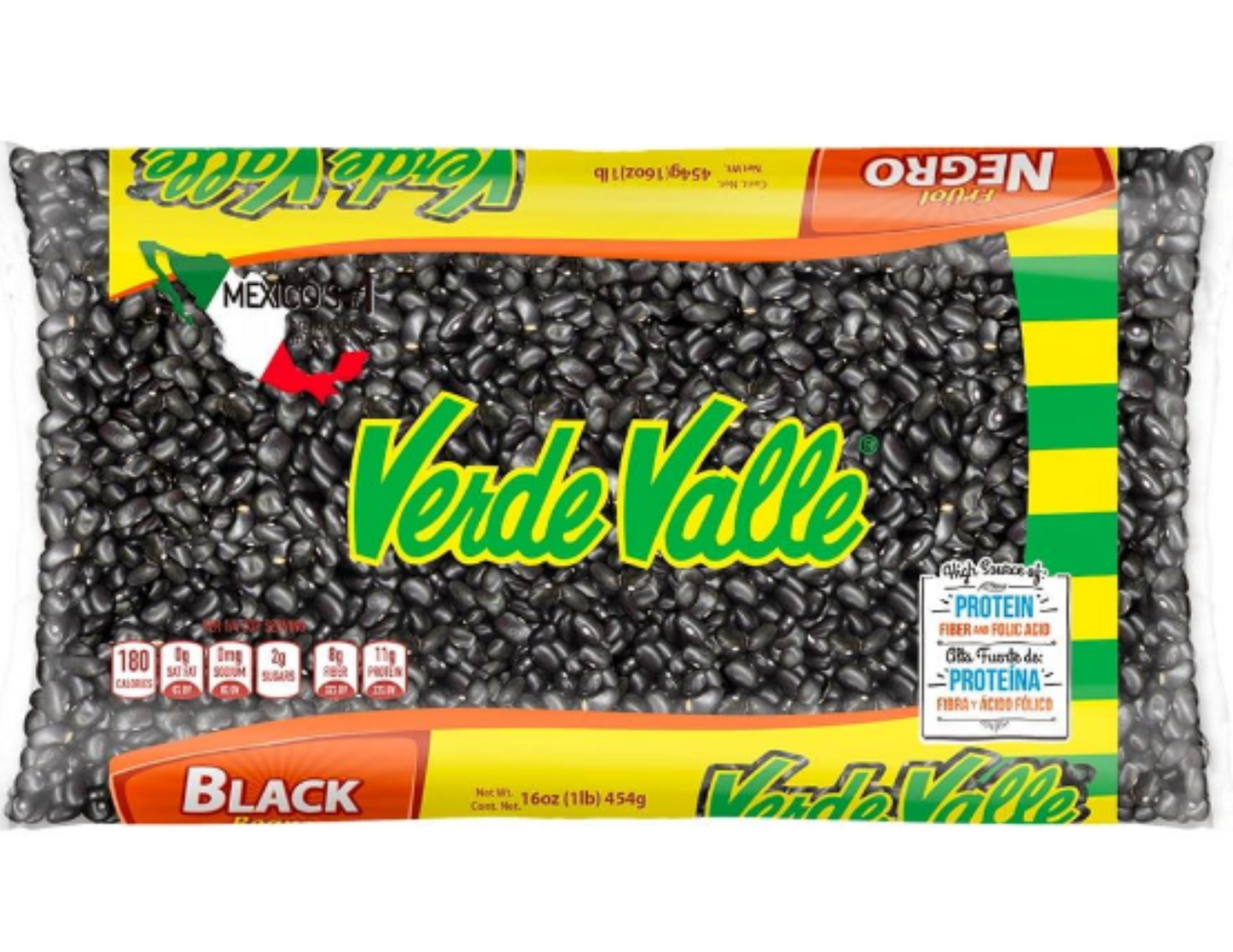 Verde Valle Frijol Negro 12/2 lb