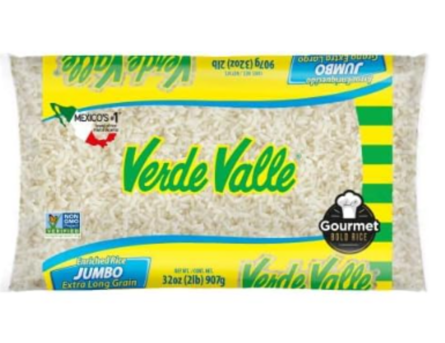 Verde Valle Arroz Grano Largo 2 lb
