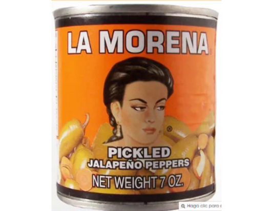 La Morena Jalapeño Entero (Whole)  7 oz/