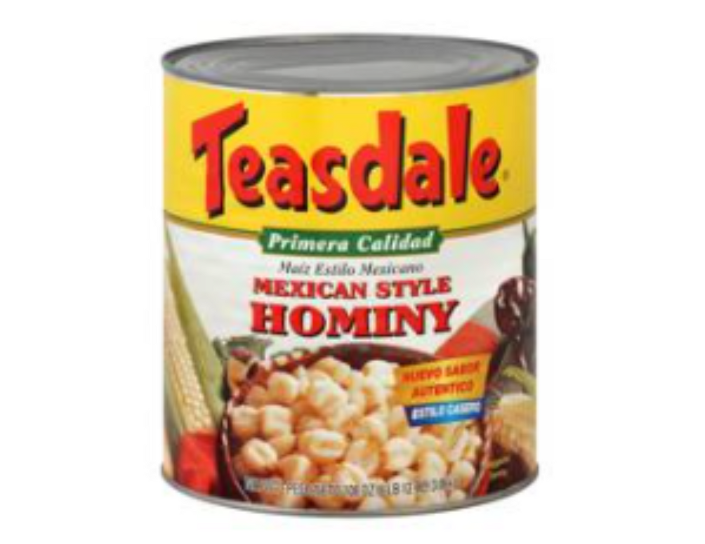 Teasdale Mexican Style Hominy 6 lb