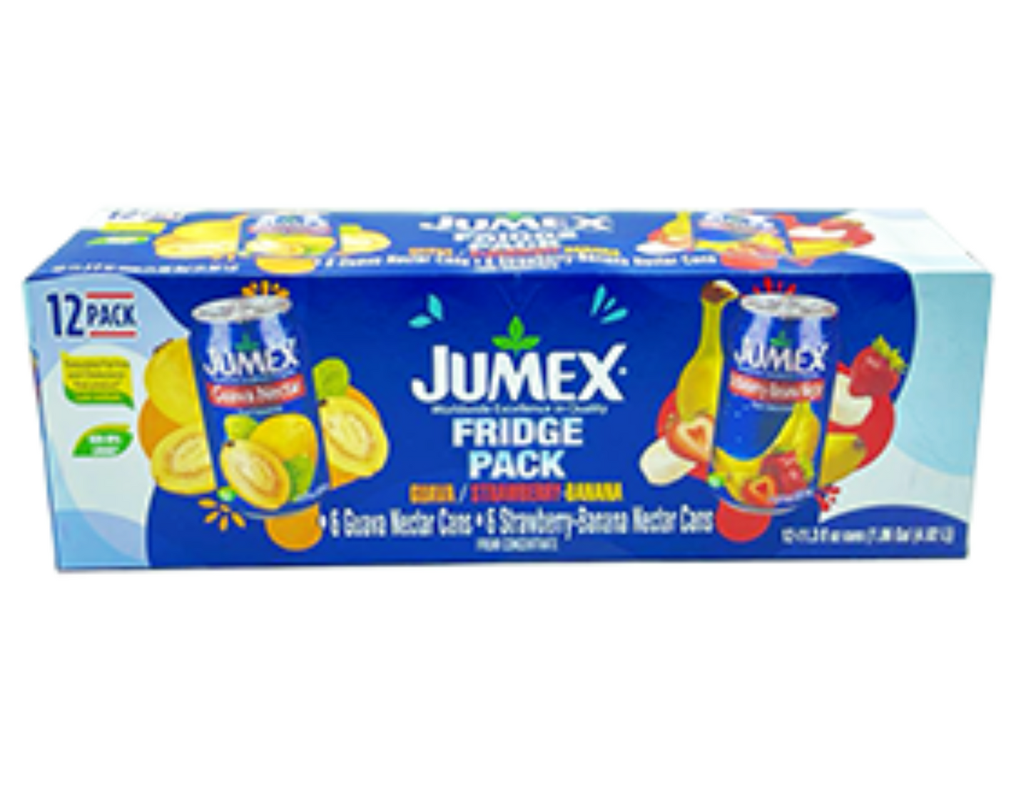 Jumex Fridge Pack Fresa/Banana/Guava 12 pk/11.3 oz
