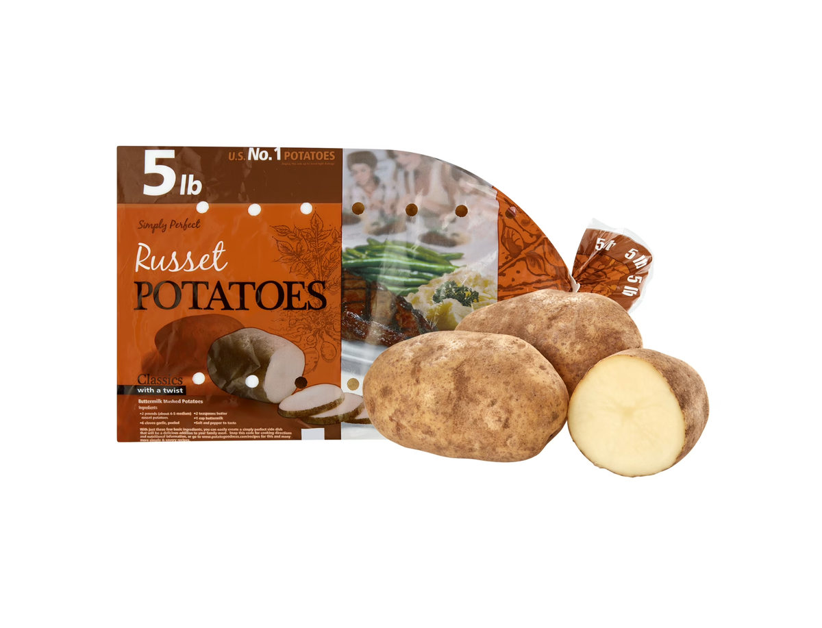 Papas Enteras Russet 5 lb