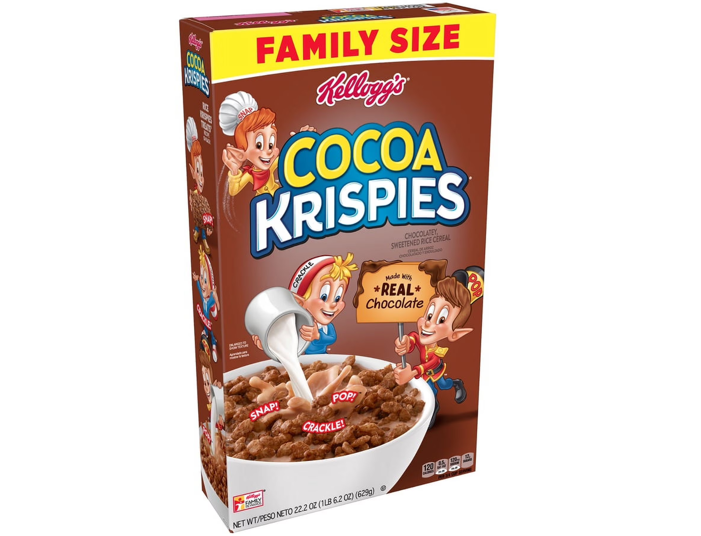 Kellogg's Cacao Krispies Cereal de 22.2 oz