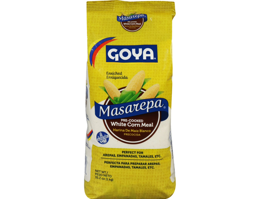 GOYA Harina de Maíz Blanco  Masarepa 35oz