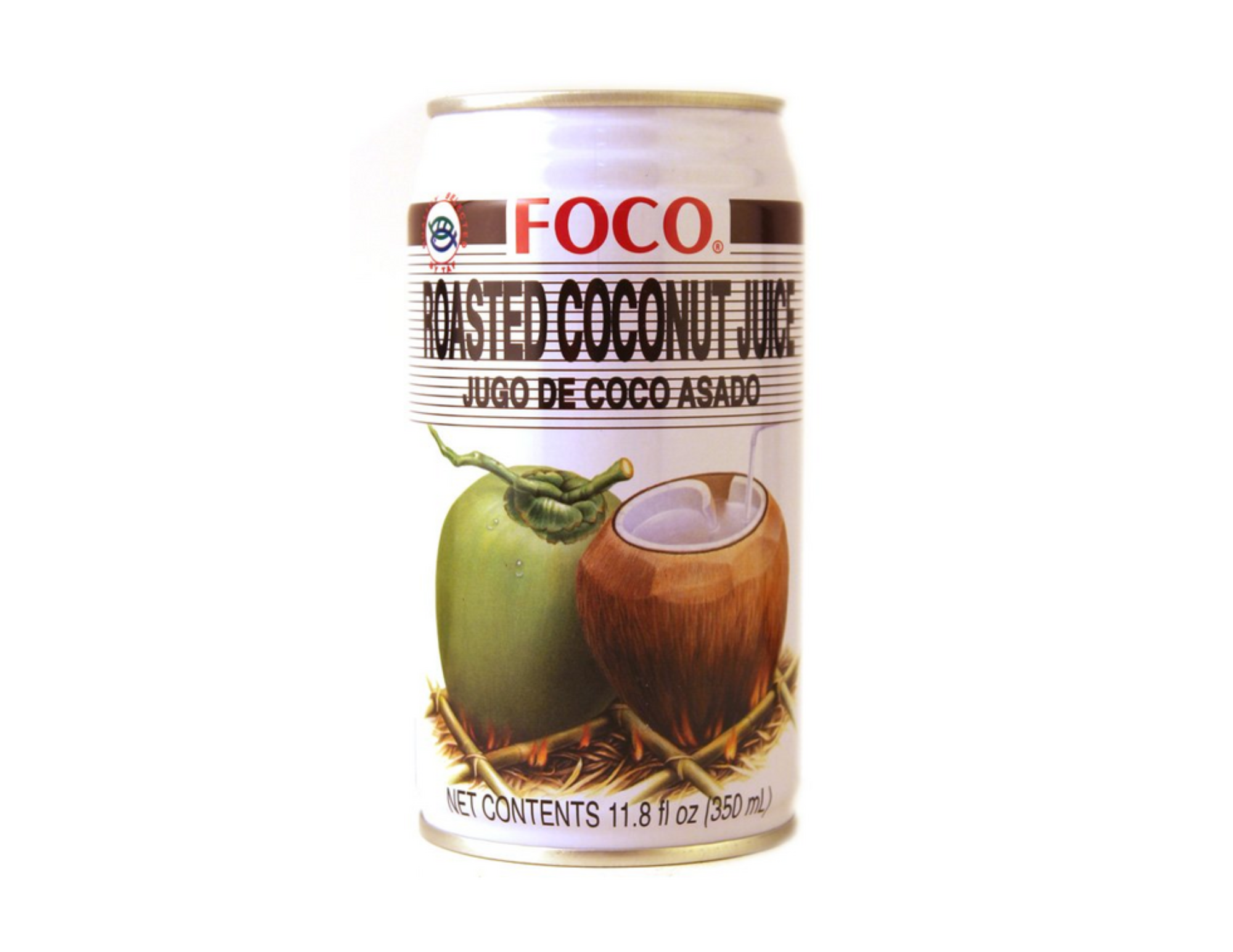 Foco Coco Jugo De Coco Asado Lata Pequeña 11.8 oz – Canasta Express