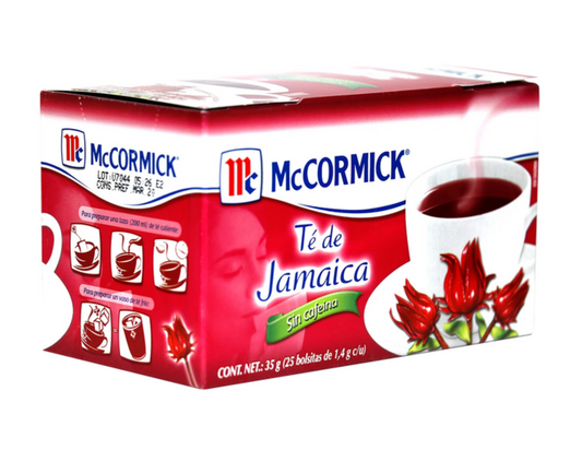 McCormick Te Jamiaca Caja con 25 Sobres