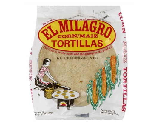 Milagro Tortilla Maiz 1/12 ct